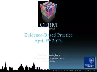 Evidence-Based Practice April 8 th 2013