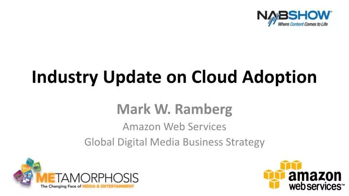 industry update on cloud adoption