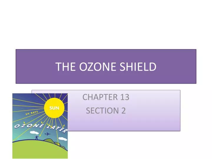 the ozone shield