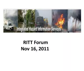 RITT Forum Nov 16, 2011