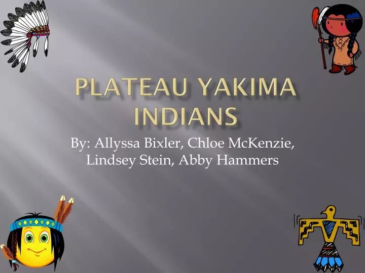 plateau yakima indians