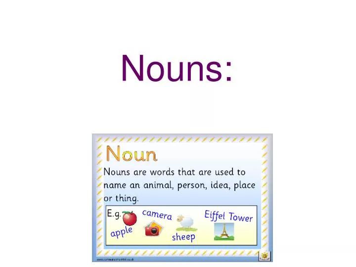 nouns