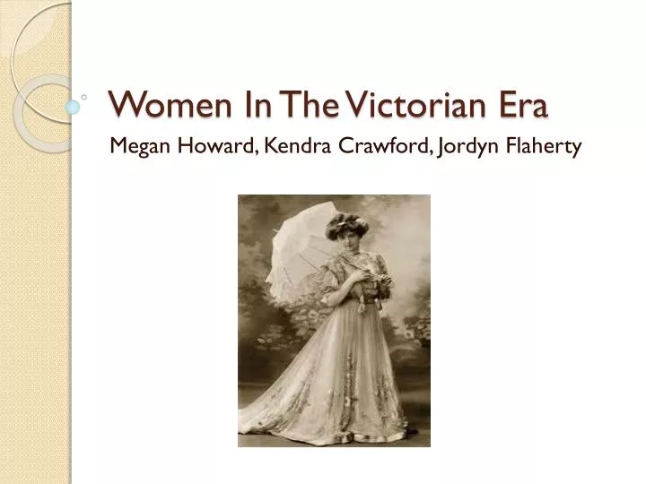 women in the victorian era