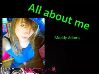Maddy Adams