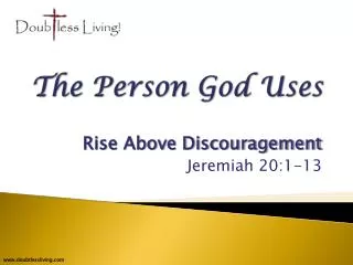 The Person God Uses