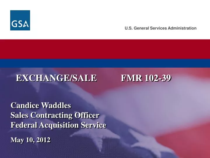 exchange sale fmr 102 39