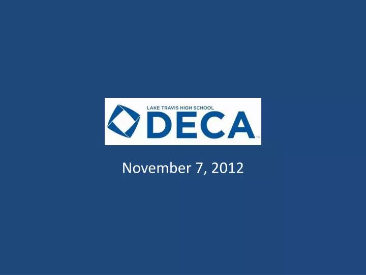 deca meeting