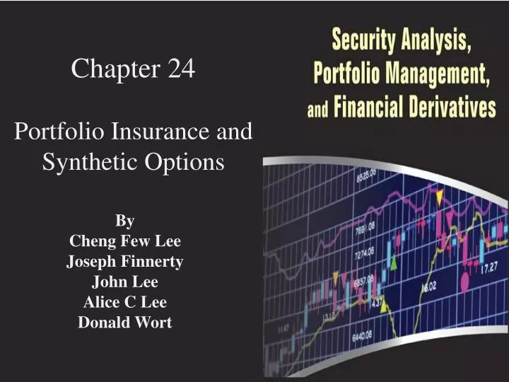 chapter 24 portfolio insurance and synthetic options