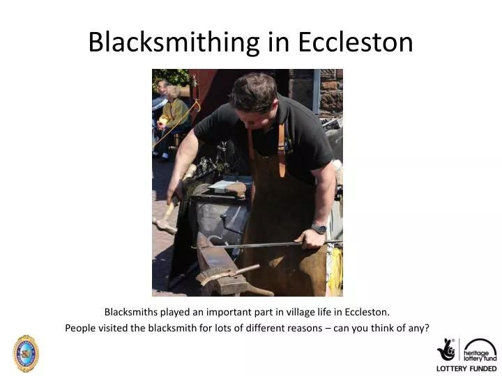 blacksmithing in eccleston