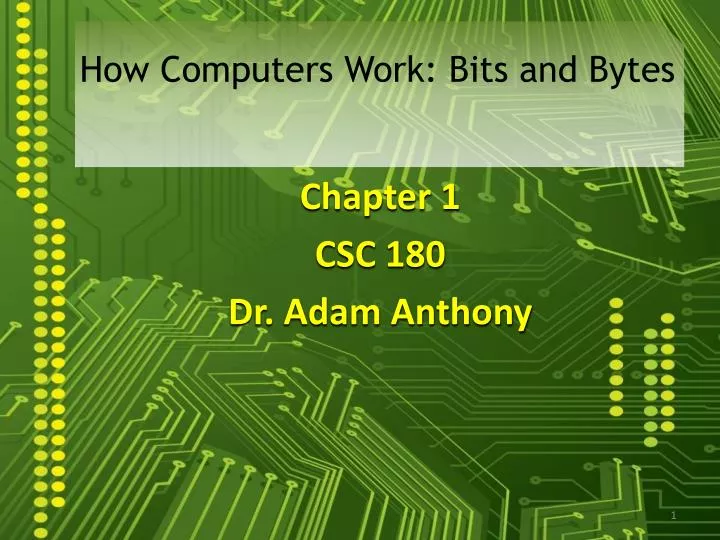 how computers work bits and bytes