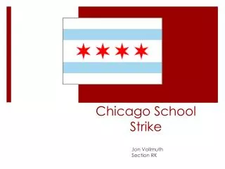 Chicago School Strike