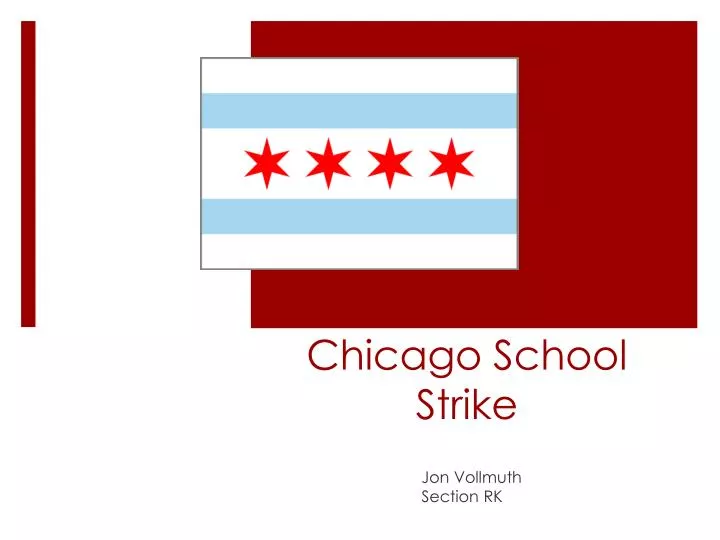 chicago school strike