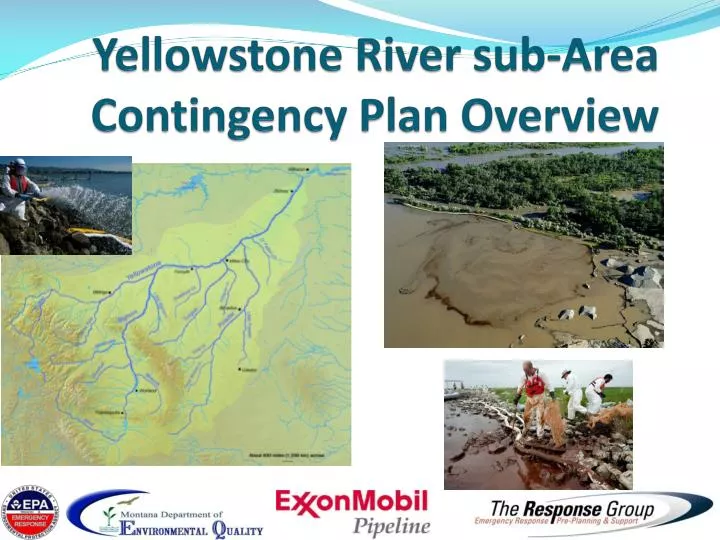 yellowstone river sub area contingency plan overview
