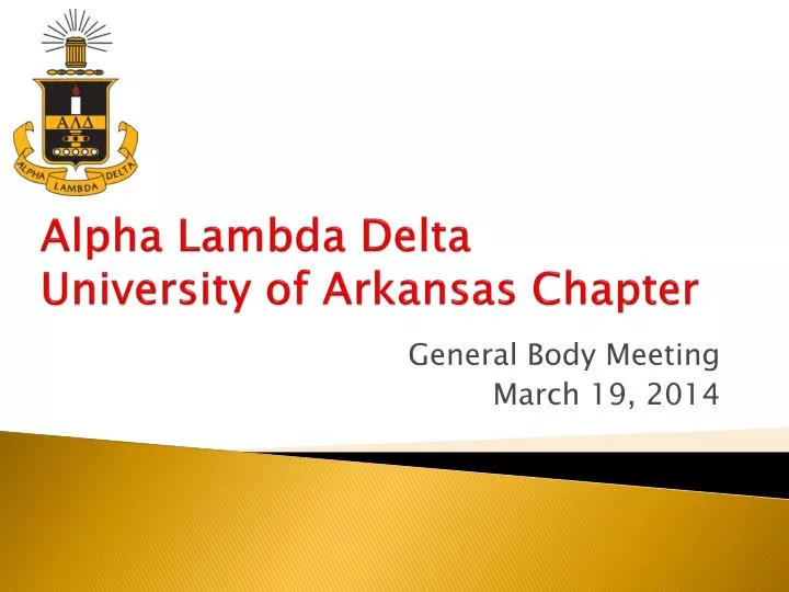 alpha lambda delta university of arkansas chapter