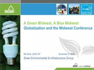 A Green Midwest, A Blue Midwest Globalization and the Midwest Conference