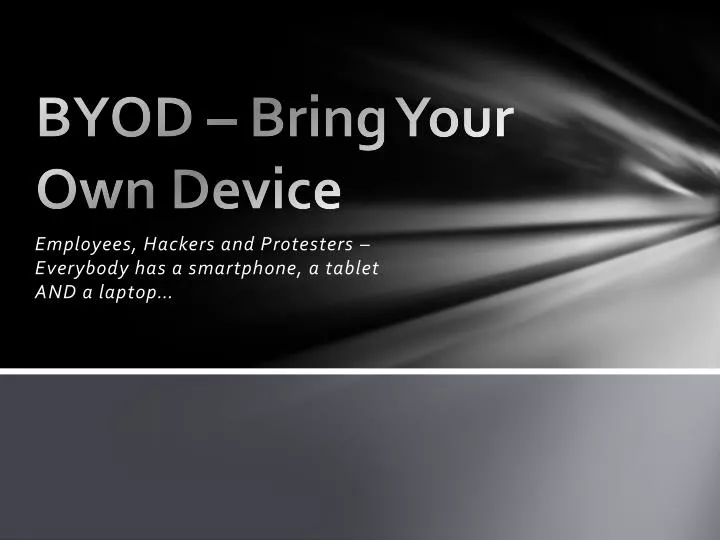 byod bring your own device