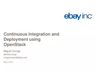 Continuous Integration and Deployment using OpenStack