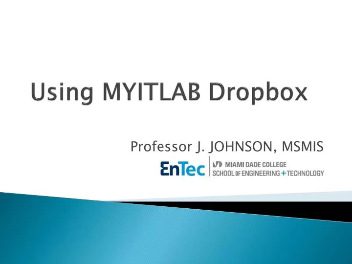 using myitlab dropbox