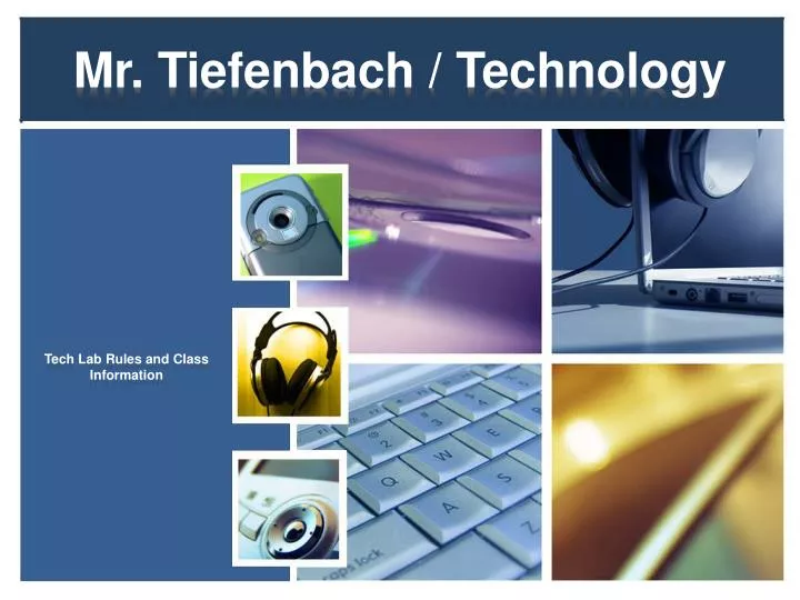 mr tiefenbach technology