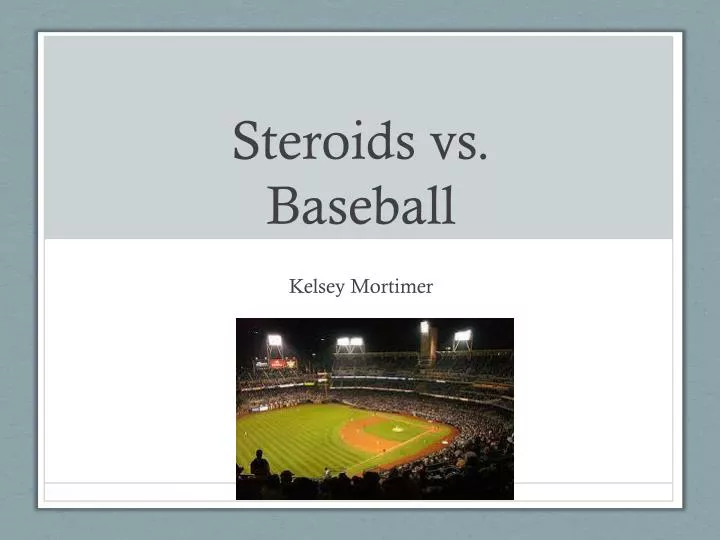 steroids vs baseball