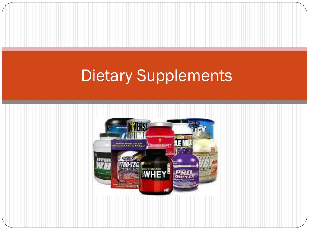 PPT - Dietary Supplements PowerPoint Presentation, free download - ID ...