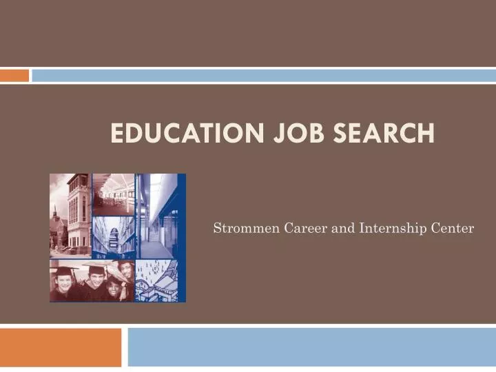 education job search