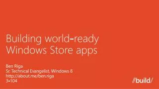 Building world-ready Windows Store apps