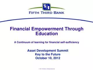Financial Empowerment Through Education