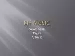 My Music - slide 1