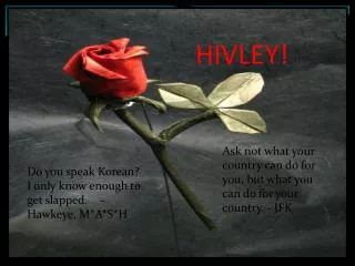 HIVLEY !