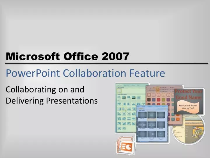 powerpoint collaboration feature