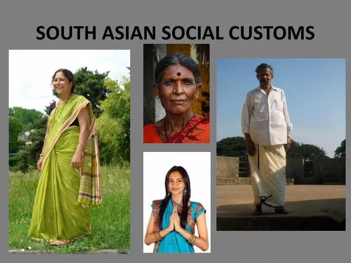 south asian social customs