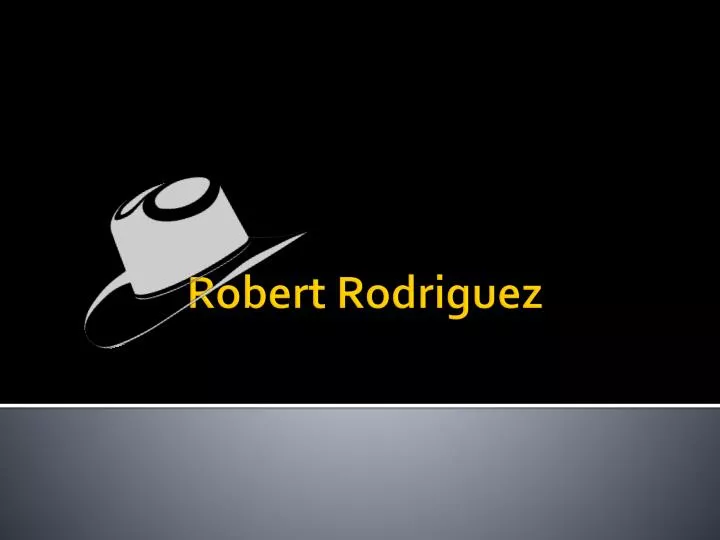 robert rodriguez