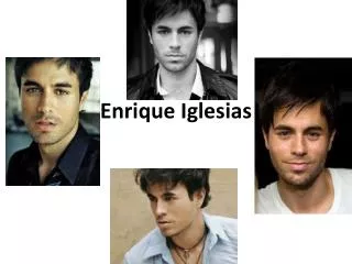 enrique iglesias