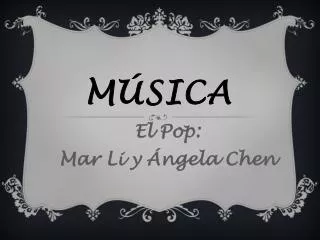 m sica