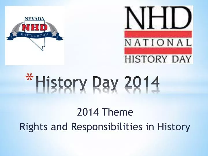 history day 2014