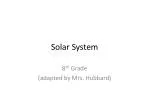 Solar System - slide 1