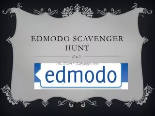 Edmodo Scavenger Hunt