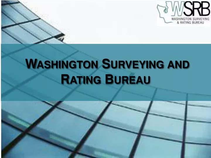 washington surveying and rating bureau