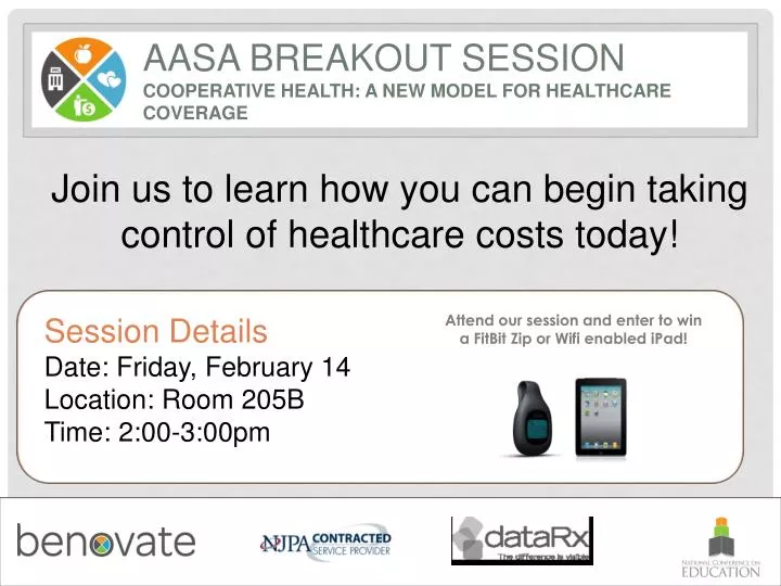 aasa breakout session cooperative health a new model for healthcare coverage