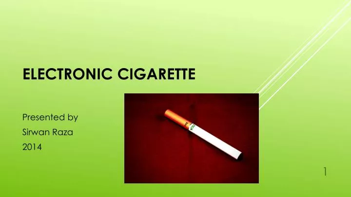 electronic cigarette