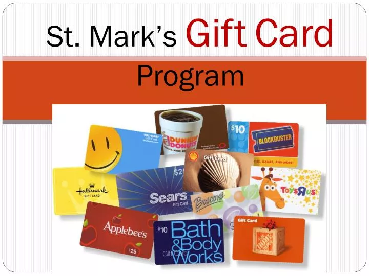 st mark s gift card program