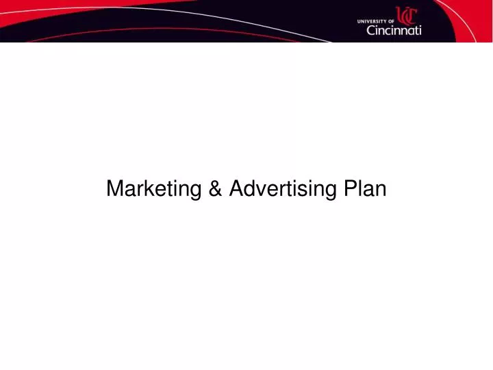 marketing advertising plan
