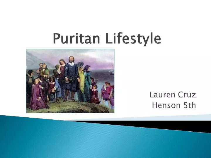 puritan lifestyle