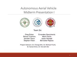 Autonomous Aerial Vehicle Midterm Presentation I