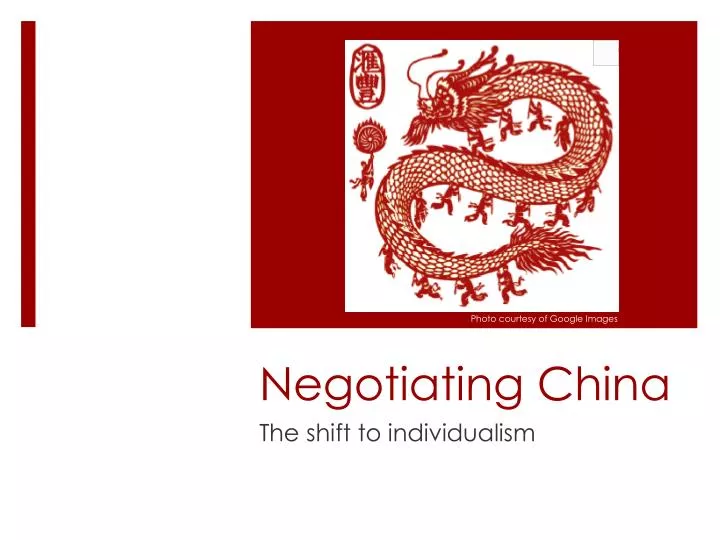 negotiating china