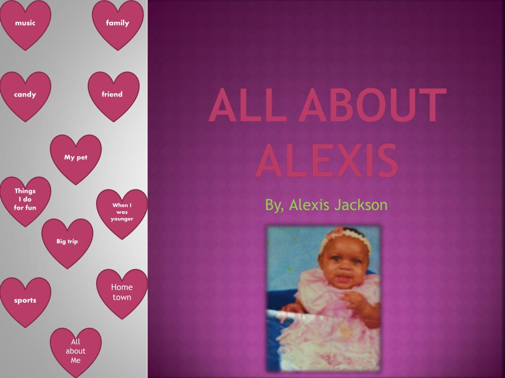 PPT - All about Alexis PowerPoint Presentation, free download - ID:1845456