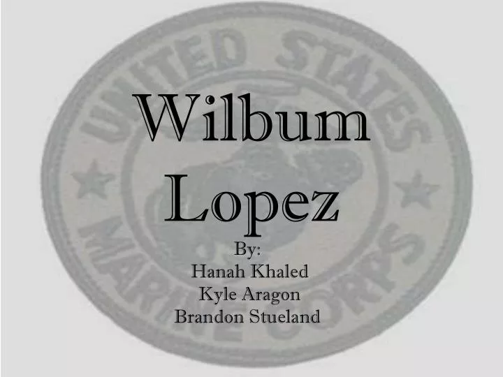 wilbum lopez