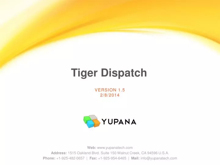 tiger dispatch