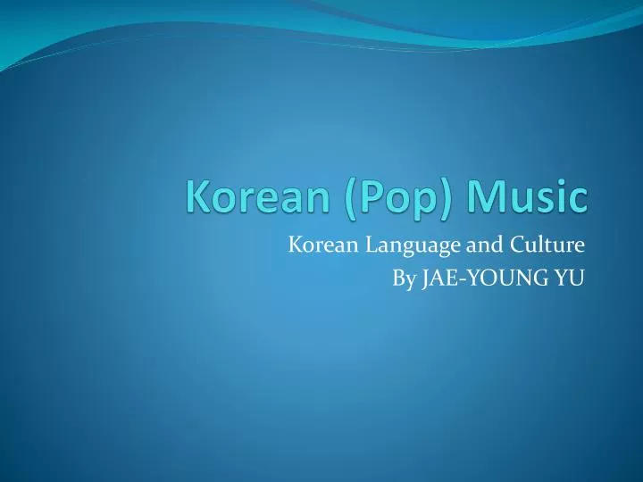 korean pop music